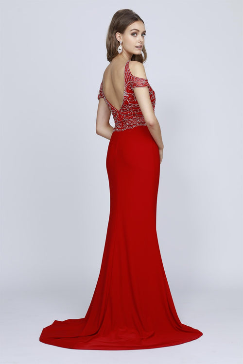 Juliet Red Long Formal Dresses