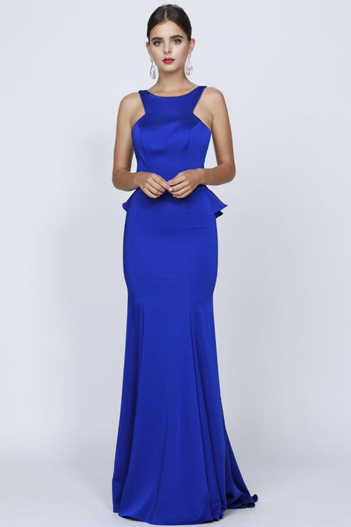 Juliet Turquoise Long Formal Dresses