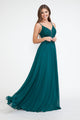 Vestido de fiesta formal sin mangas con escote en V transparente y corpiño de cuentas, bordado, de Lenovia 8185
