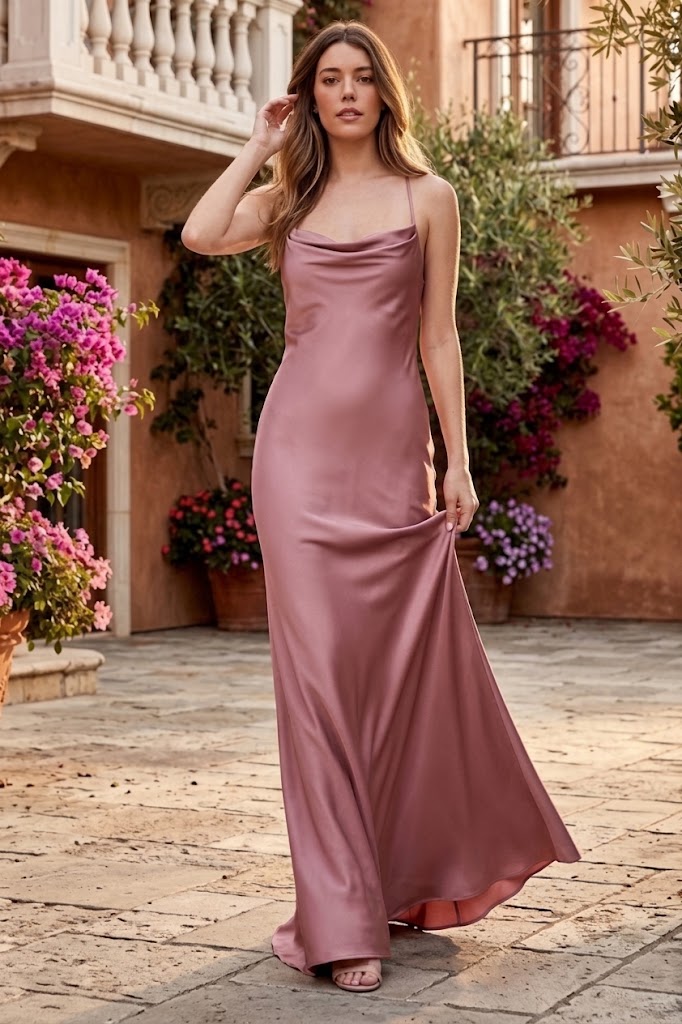 Amelia Couture 6111 Simple & Classy Bridesmaids Dress