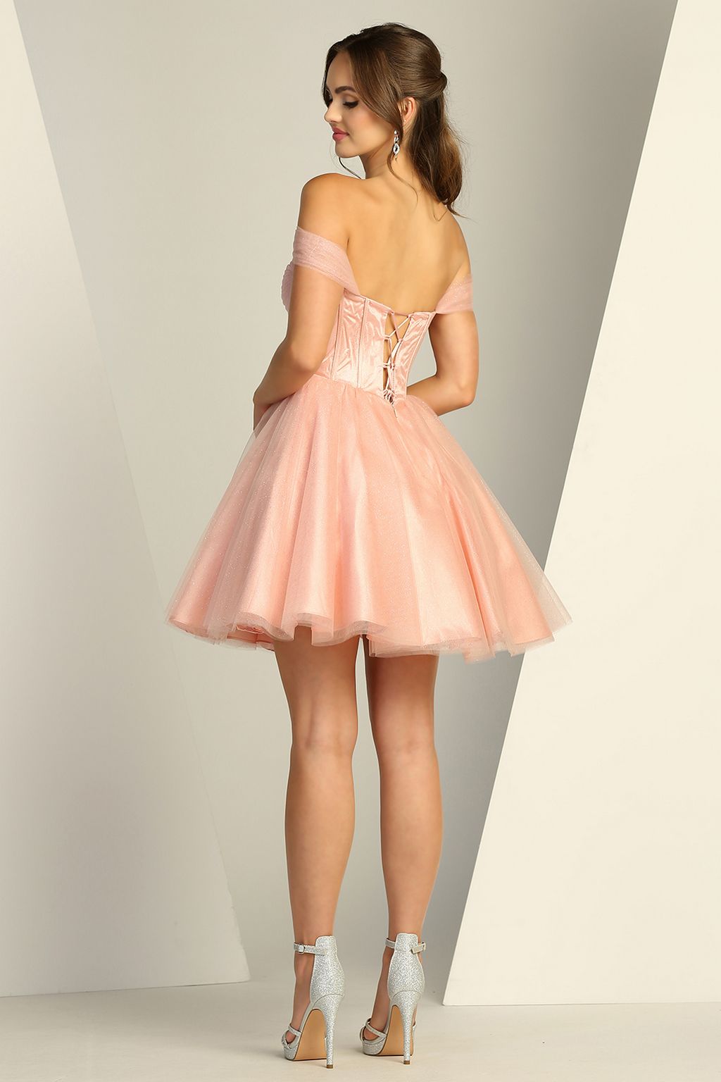 Cocktail Dresses Homecoming Short Glitter Cocktail Prom Dress Sage