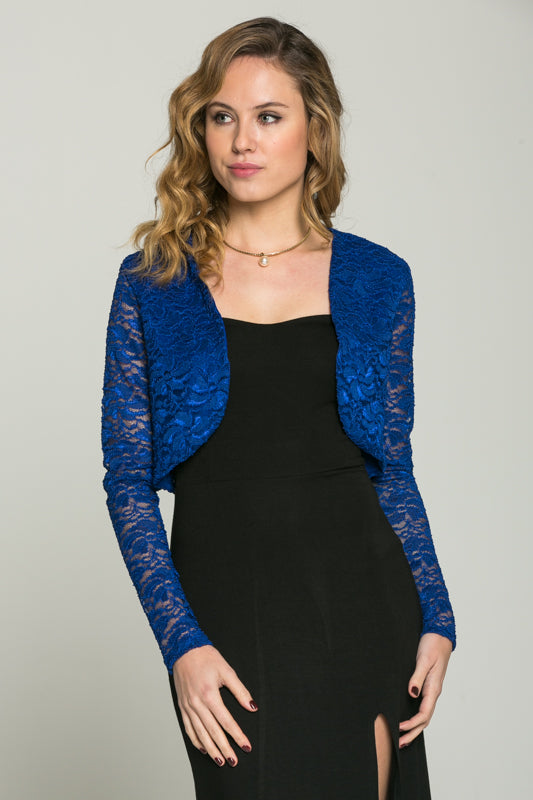 La Scala Royal Blue Cardigans & Shrugs Dress