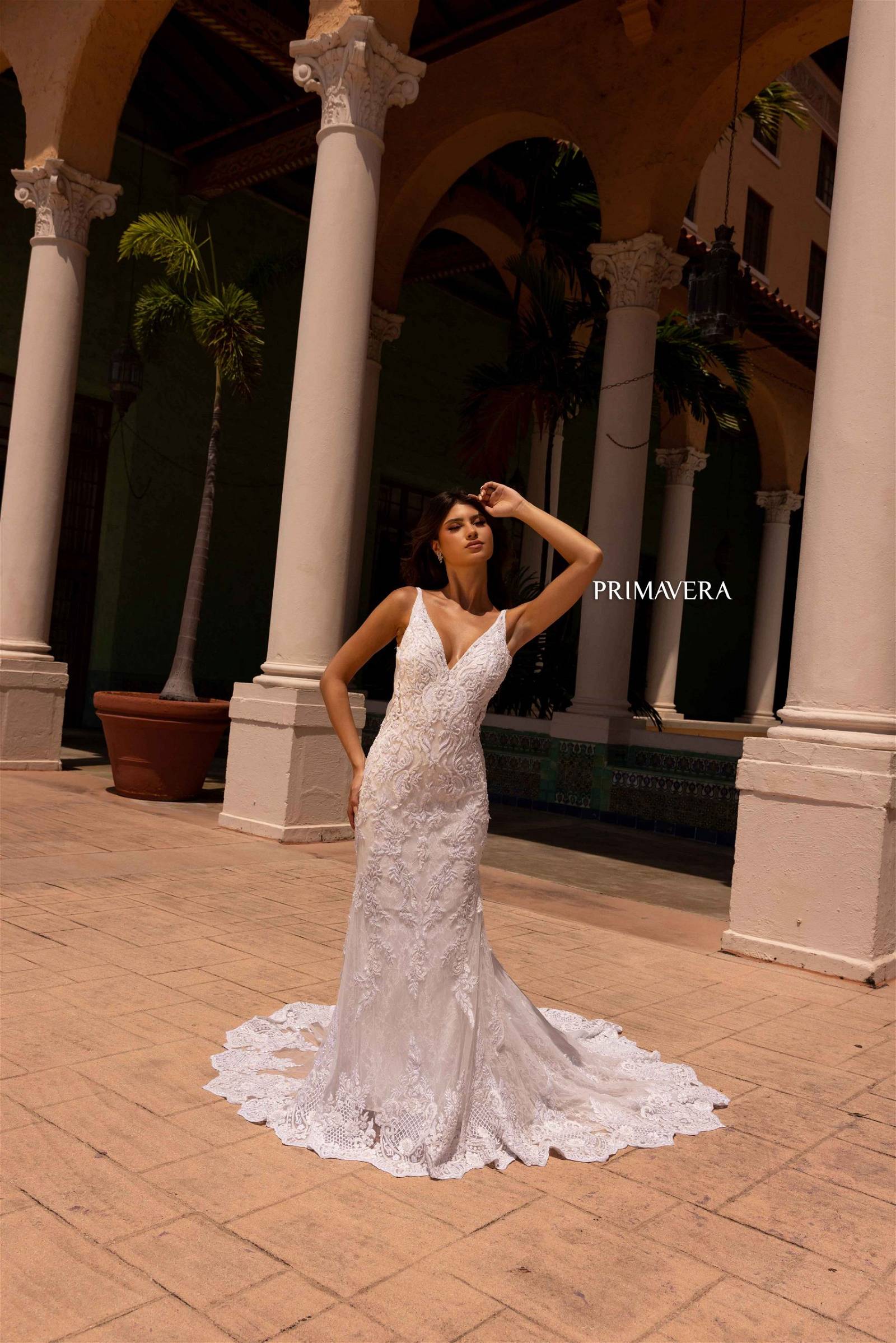 Wedding Dresses Lace Bridal Gown Long Wedding Dress Ivory