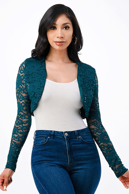 La Scala Hunter Green Cardigans & Shrugs Dress