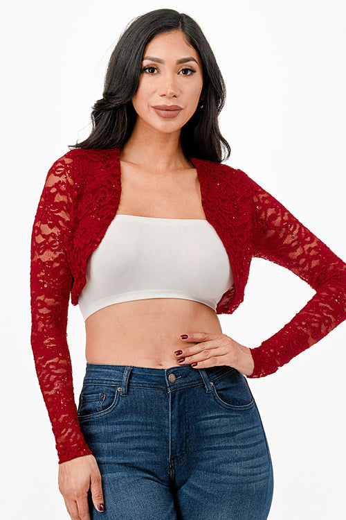 La Scala Red Cardigans & Shrugs Dress