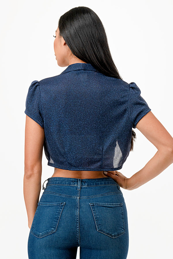 La Scala Navy Blue Cardigans & Shrugs Dress