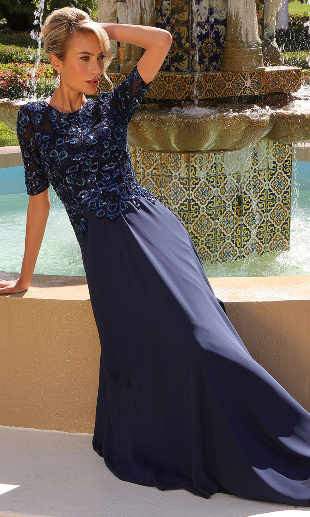 Primavera Couture Champagne Mother of the Bride Dresses