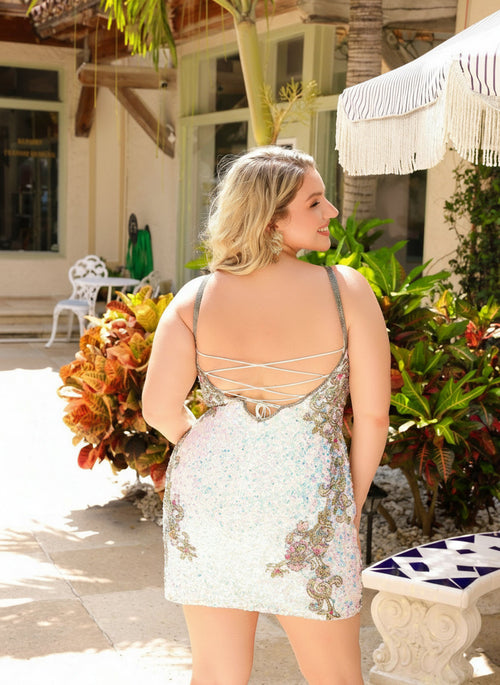 Primavera Couture 14029 Short Prom Fitted Homecoming Dress