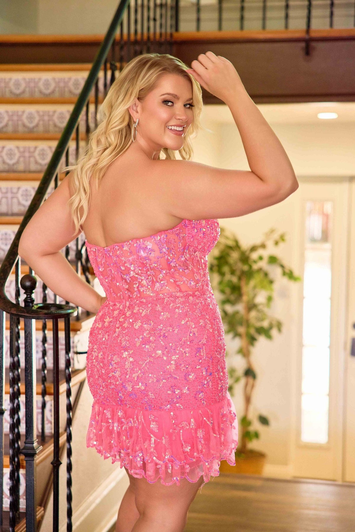 Primavera Couture Lavender Plus Size Dresses