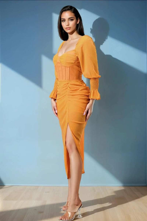 ATHINA RETAIL Yellow dress