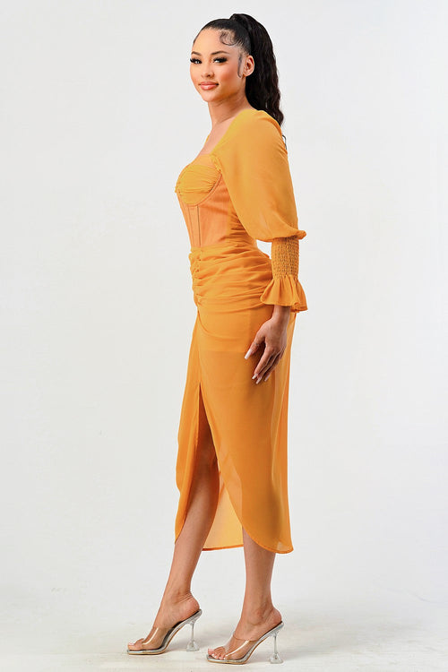 ATHINA RETAIL Yellow dress
