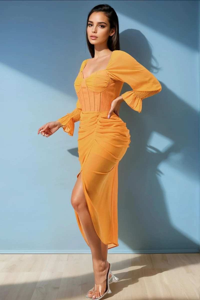 ATHINA RETAIL Yellow dress