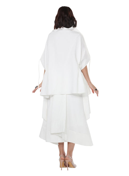 Tesoro Moda WHITE Love the Queen Dress