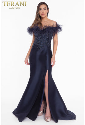 Terani Couture 1821E7142 Mother of the Bride Mermaid Long Evening Premium Dress