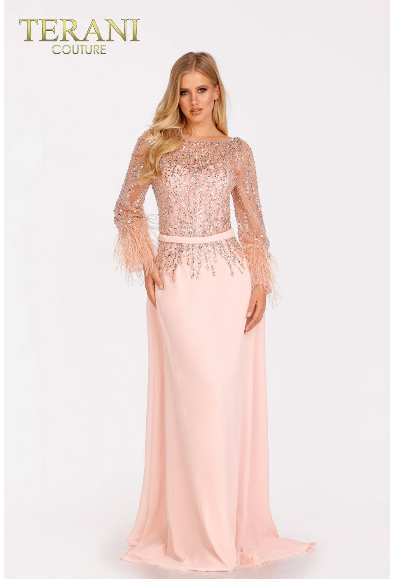 Formal Strapless Sweetheart Long Evening Premium Gown 1921M0473 by Terani  Couture