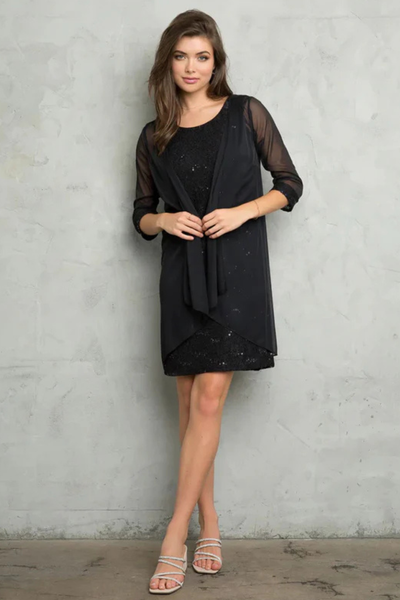 Eva USA Black Mother of the Bride Dresses