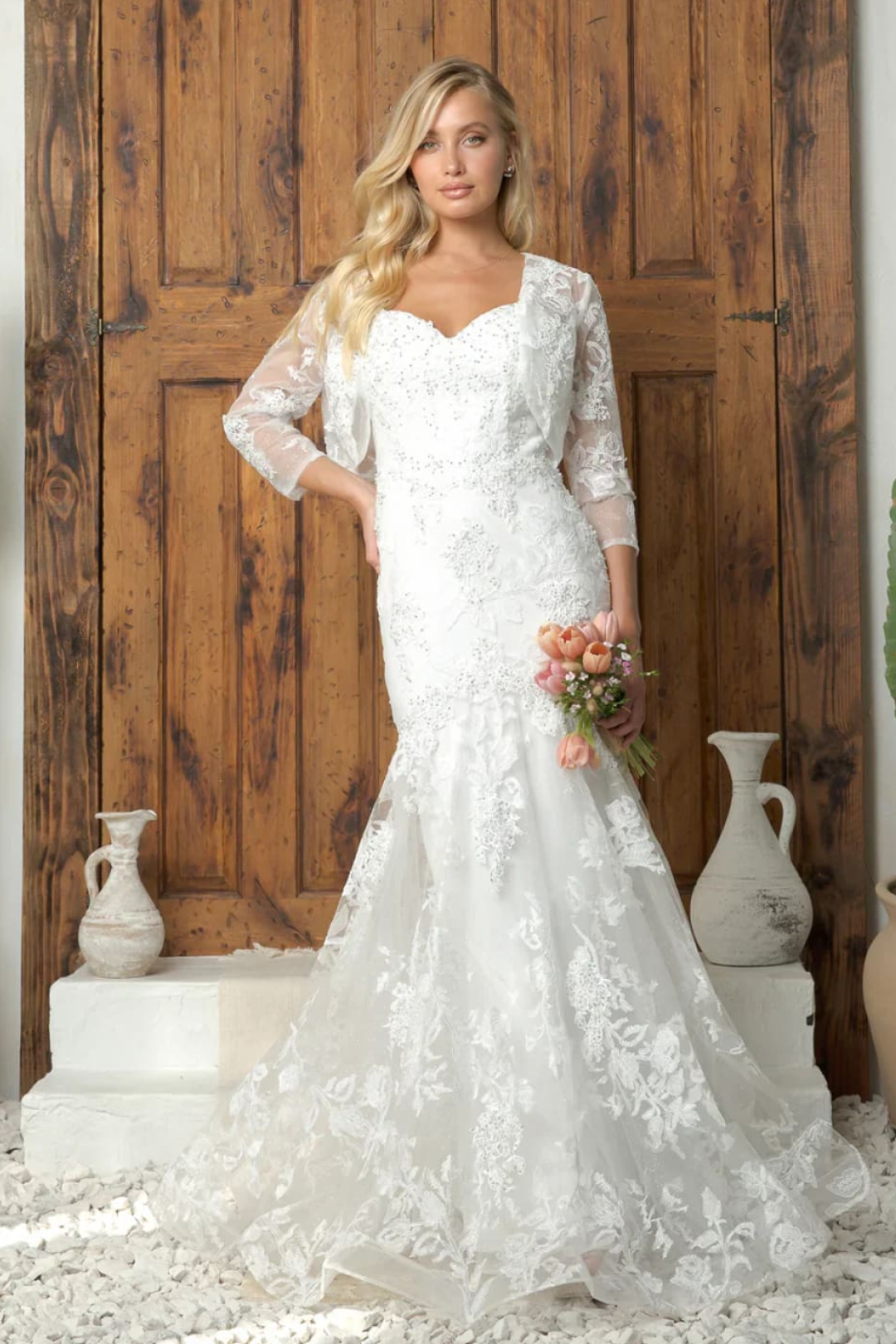 Eva USA 5250 Modest Wedding Dress Bridal Gown