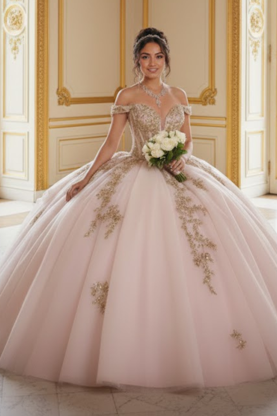 Quinceanera Dress Sweetheart Ruffles Sequin Prom Gown By Layla K LK272