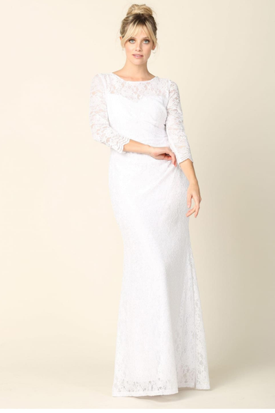 Eva USA White Wedding Dress