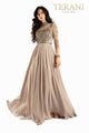 High Neck Beaded Chiffon Mother Of The Bride Dress Terani Couture 2011m2126