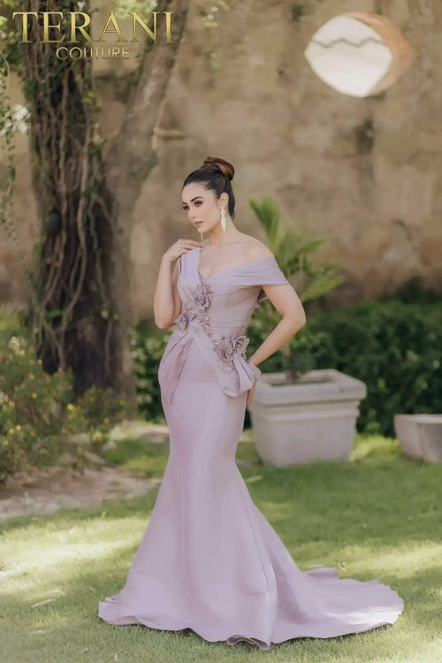 Terani Couture 2011M2160 Mother of the Bride Wedding Beaded Long Formal Chiffon Dress