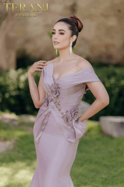 Terani Couture 2011M2160 Mother of the Bride Wedding Beaded Long Formal Chiffon Dress