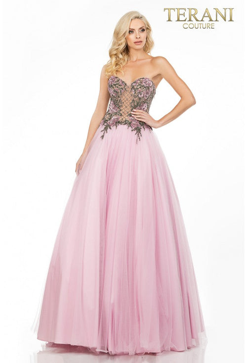 Terani Couture 2011P1149 Prom Long Beaded Ball Gown