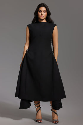 Bella Barnett Paca Choker Sleeveless Formal Prom Evening Gown