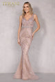 Vestido ajustado de sirena con lentejuelas - Terani Couture 2027gl3258
