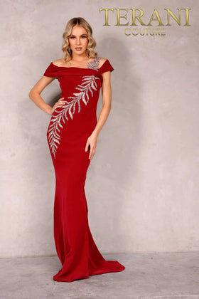 Terani Couture 2111M5289 Elegant Mother of the Bride Long Evening Premium Dress