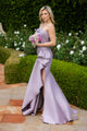 Vestido de novia sin tirantes color marfil Terani Couture 2111p4019