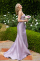 Vestido de novia sin tirantes color marfil Terani Couture 2111p4019