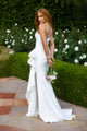 Vestido de novia sin tirantes color marfil Terani Couture 2111p4019