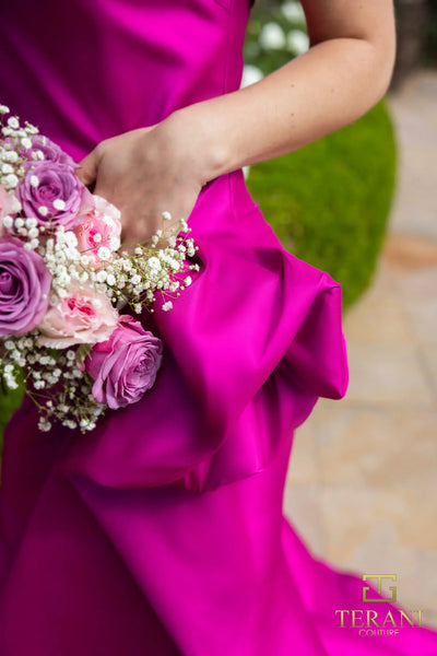 Terani Couture 2111p4019 Ivory Strapless Wedding Dress