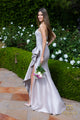 Vestido de novia sin tirantes color marfil Terani Couture 2111p4019