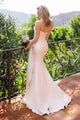 Vestido de novia sin tirantes color marfil Terani Couture 2111p4019