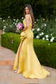Vestido de novia sin tirantes color marfil Terani Couture 2111p4019