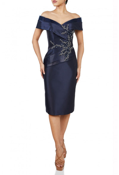 Terani Couture 2111C4560 Glamorous Cocktail Pleated Short Formal Premium Dress