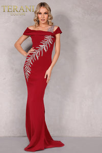 Terani Couture 2111M5289 Elegant Long Mother of the Bride Gown