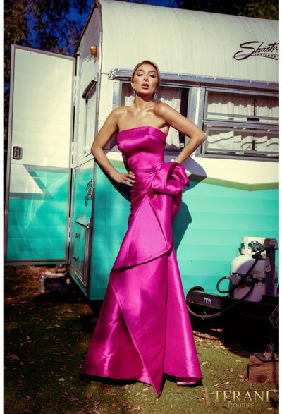 Terani Couture 2111p4019 Long Mermaid Gown – Formal Prom Elegance