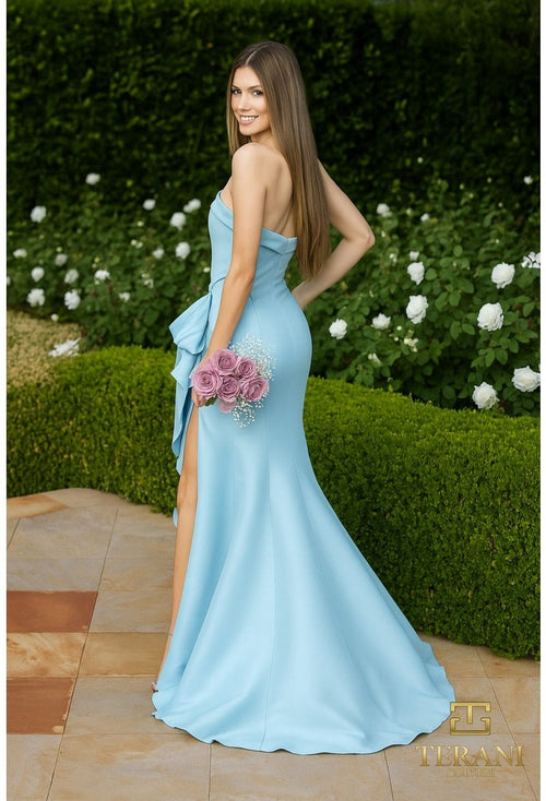Terani Couture 2111p4019 Long Mermaid Gown – Formal Prom Elegance