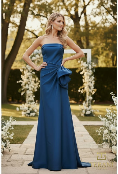 Terani Couture 2111p4019 Long Mermaid Gown – Formal Prom Elegance