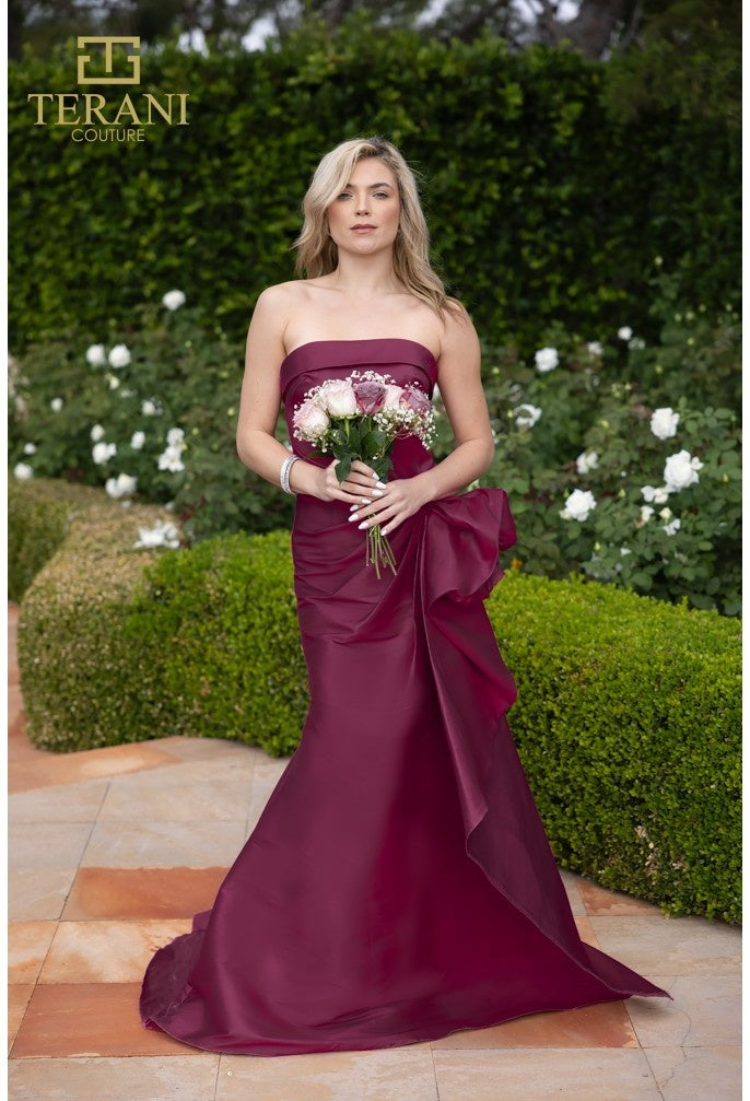 Terani Couture 2111p4019 Long Mermaid Gown – Formal Prom Elegance