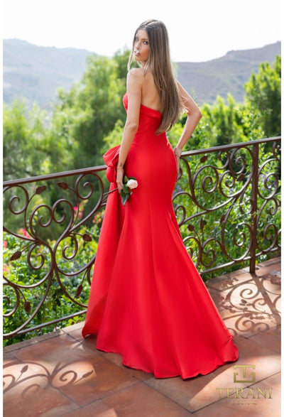 Terani Couture 2111p4019 Long Mermaid Gown – Formal Prom Elegance