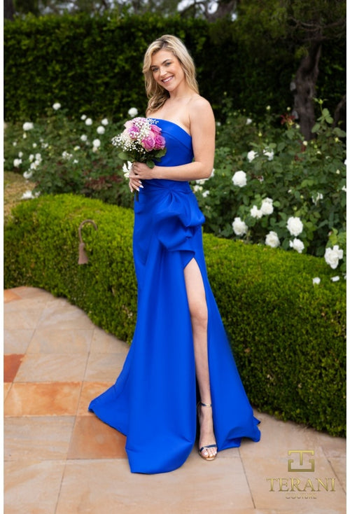 Terani Couture 2111p4019 Long Mermaid Gown – Formal Prom Elegance