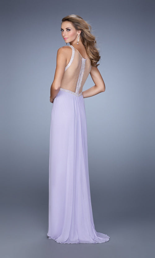 La Femme Bright Pink Dresses