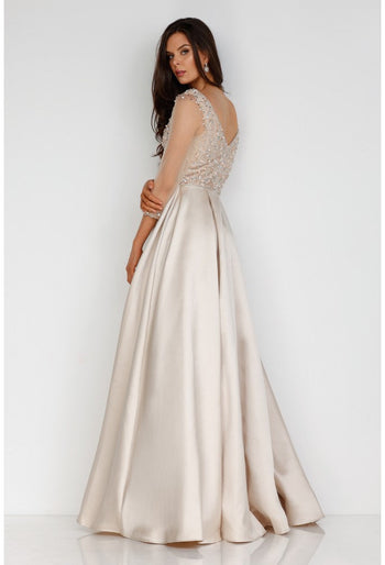 Terani Couture 2211M0120 Vestido de noche largo formal con cuentas