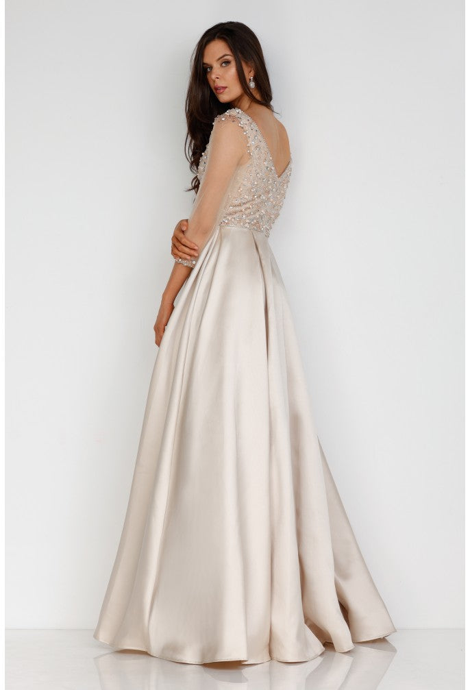 Terani Couture 2211M0120 Vestido de noche largo formal con cuentas