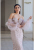 Glamorous Terani Couture 231e0515 Floral Beaded Evening Dress Long Formal Look