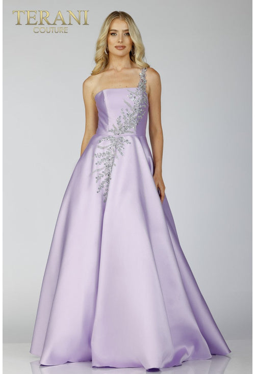 Prom Dresses Long Formal Prom Beaded A Line Dress Lavender
